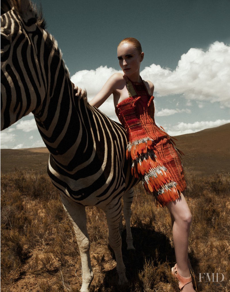 Lotte Tuinstra featured in Colorful Stripes, August 2011