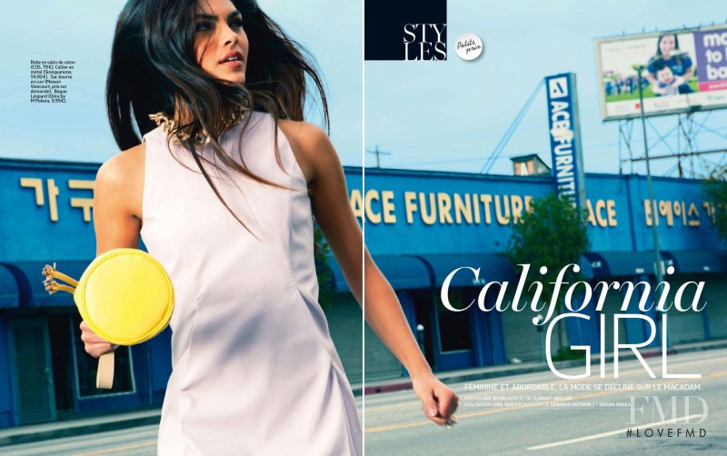 Alicia Ruelas featured in California Girl, June 2014