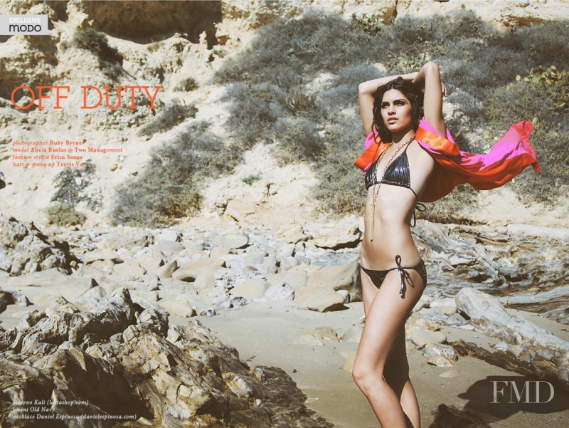 Alicia Ruelas featured in Off Duty, March 2015