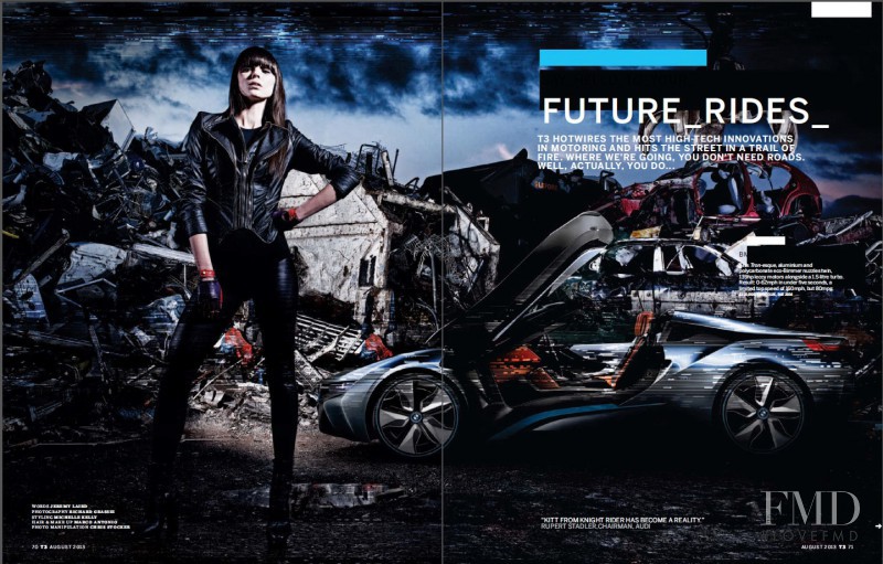 Mira Vaclavova featured in Future Rides, August 2013