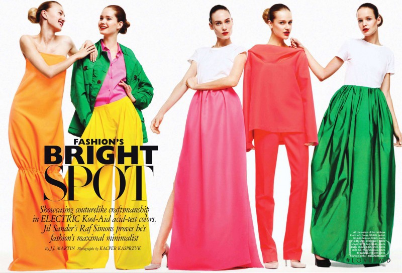 Esmé Wissels featured in Fashion\'s Bright Spot, February 2011