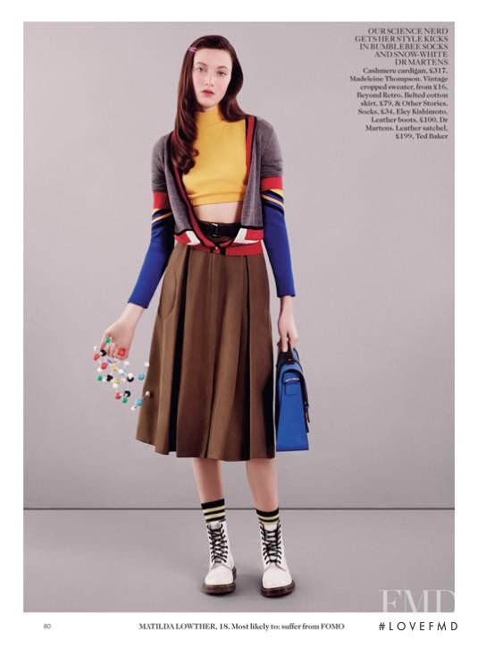 Matilda Lowther featured in Class of 2014, March 2014