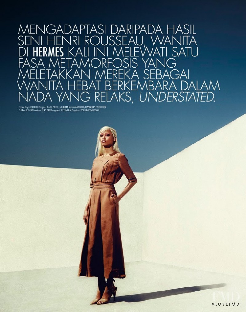 Sheena Yee Liam featured in Hermes, March 2014