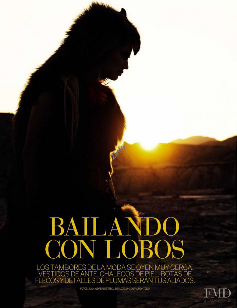 Teresa Astolfi featured in Bailando Con Lobos, October 2008