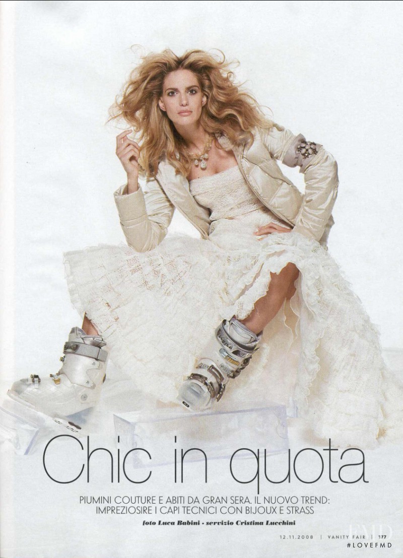 Teresa Astolfi featured in Chic in quota, December 2008