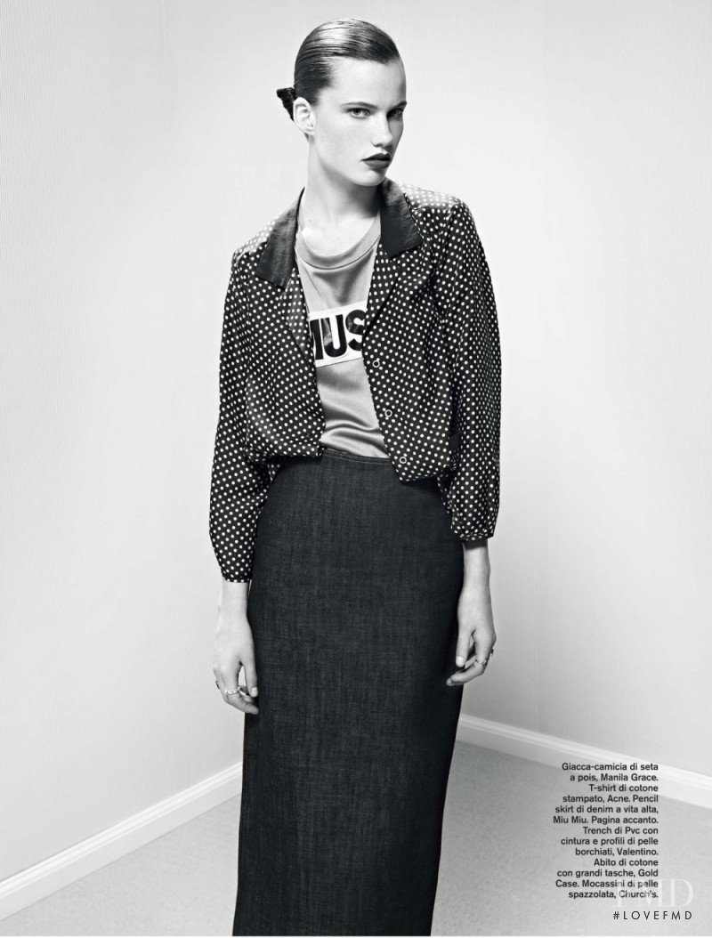 Rhianna Porter featured in Il nouvo senso della borghesia, April 2013