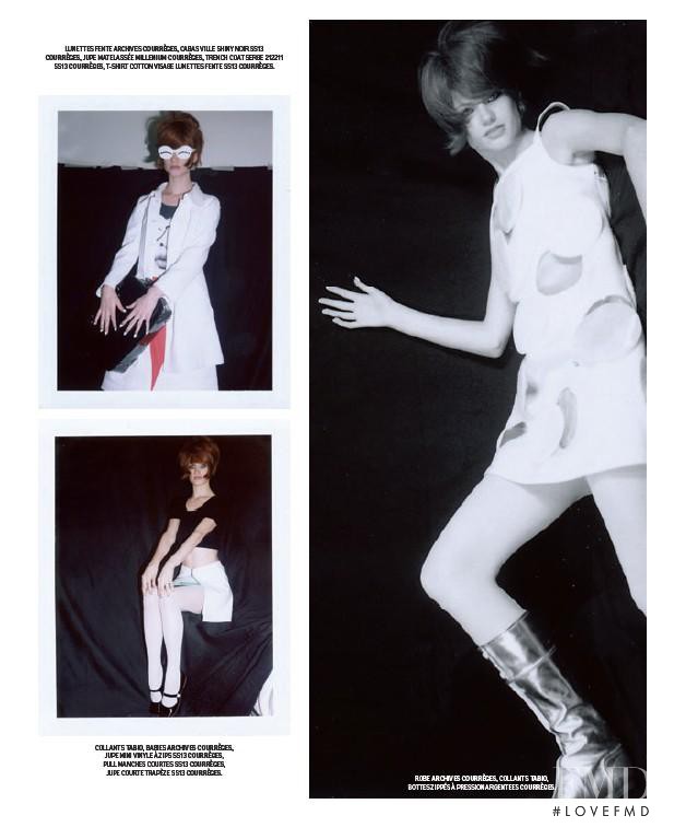 Rhianna Porter featured in L\'Instant Courrèges, March 2013
