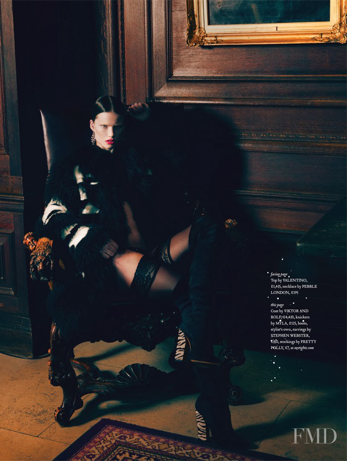 Rhianna Porter featured in The Lady Is A Vamp, December 2013