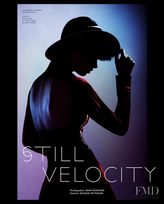 Rhianna Porter featured in Still Velocity, November 2013
