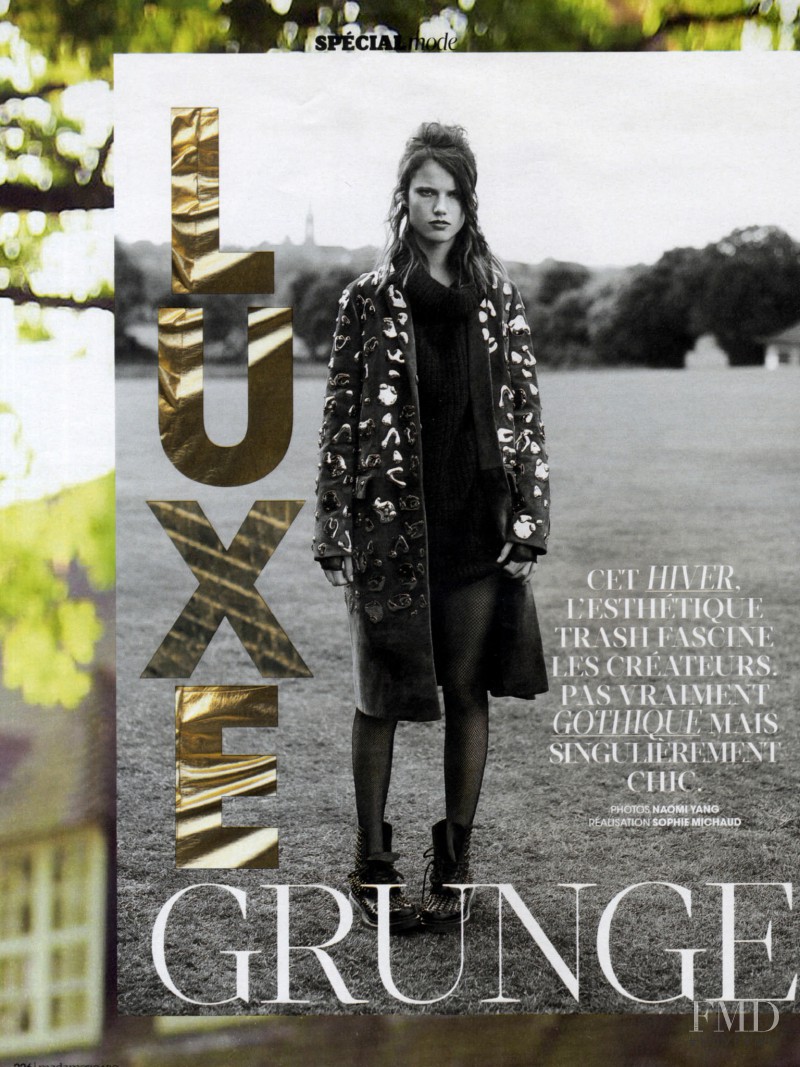 Rhianna Porter featured in Luxe Grunge, September 2013