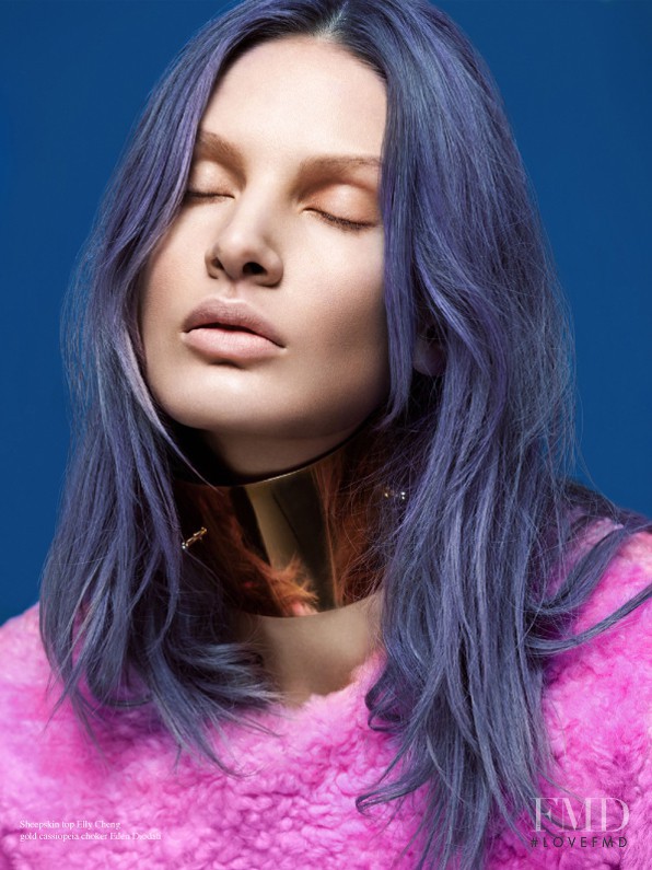 Viktoria Sekrier featured in Beauty, April 2014