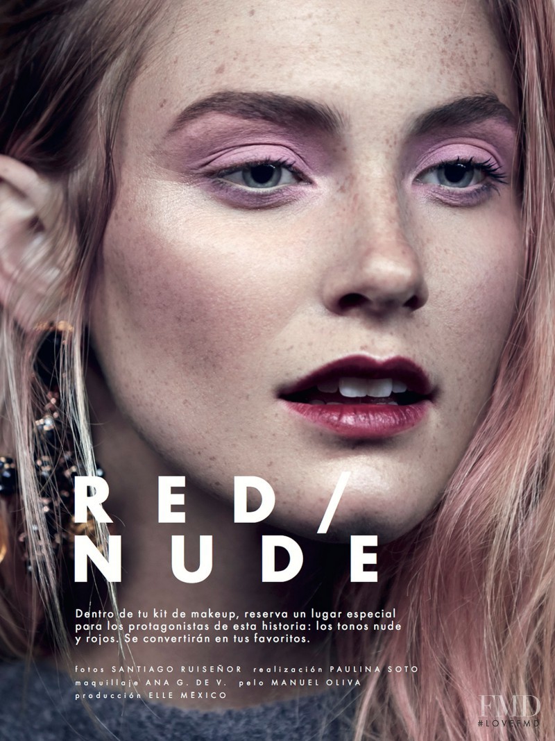 Brooke Register featured in Red Nude, November 2014