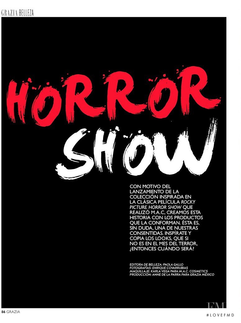 Horror Show, October 2014