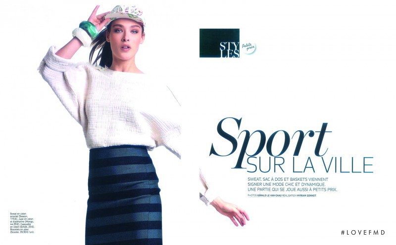 Charlie Dupont featured in Sport Sur La Ville, April 2015