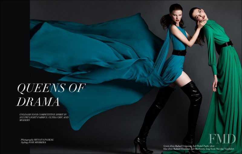 Greta Rims featured in Queens Of Drama, September 2012