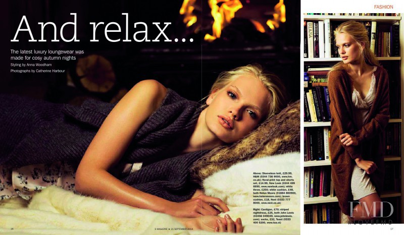 Emma Barley featured in And relax ..., September 2014