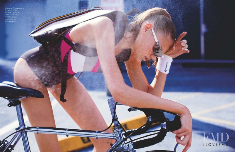 Lena Ashikhmina featured in Prove di Triathlon, June 2010