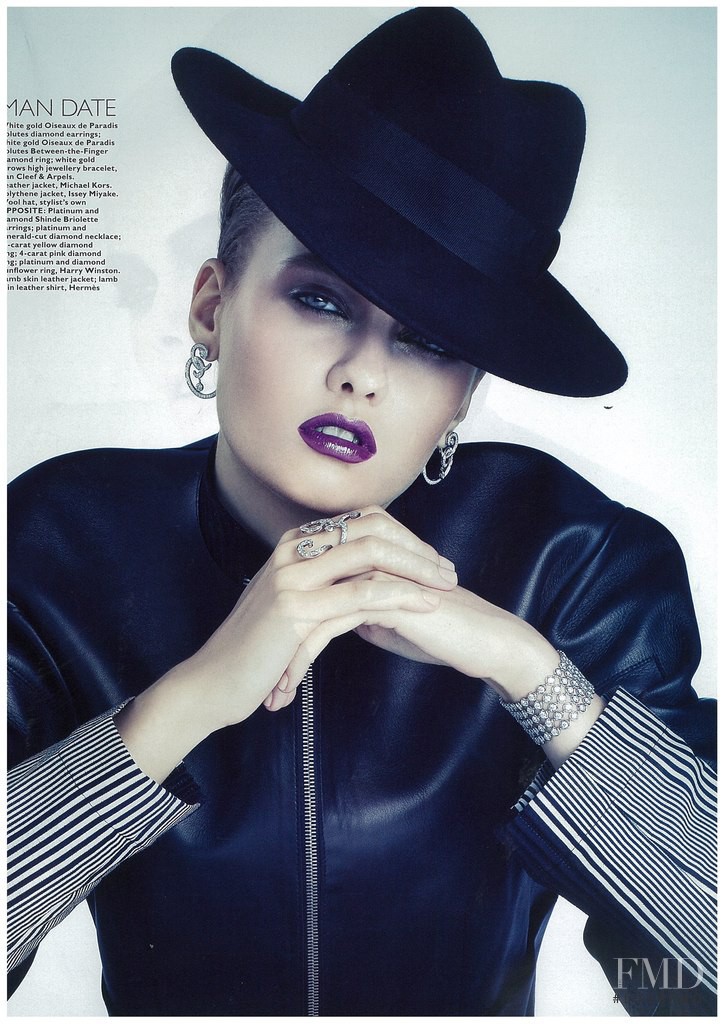 Alessiya Merzlova featured in Diamond In The Rough, October 2013