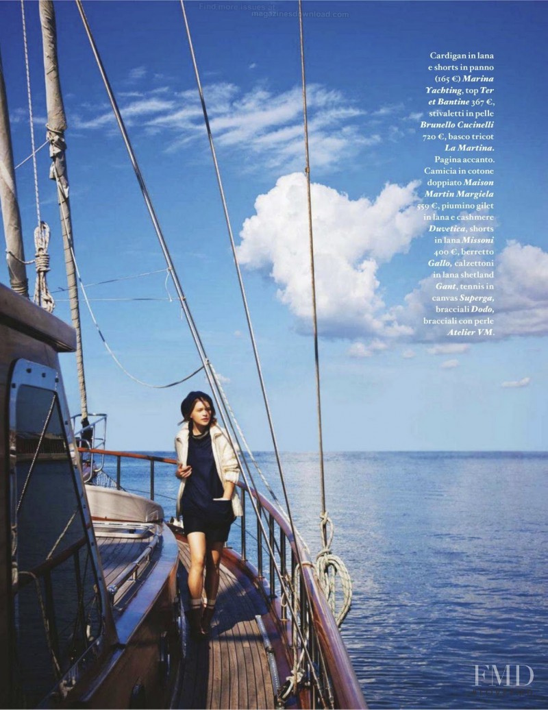 Liza Kei featured in La Ragazza Sul Ponte, October 2011