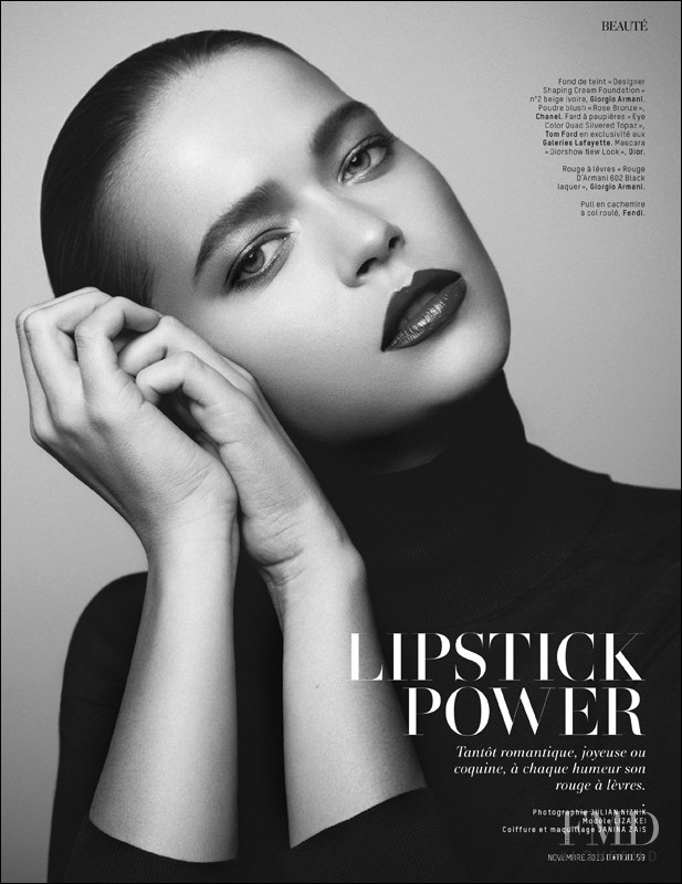 Liza Kei featured in Lipstick Power, November 2013