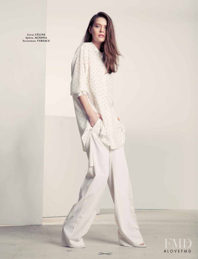 Liza Kei featured in White flash, May 2015