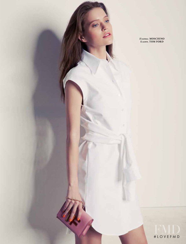 Liza Kei featured in White flash, May 2015