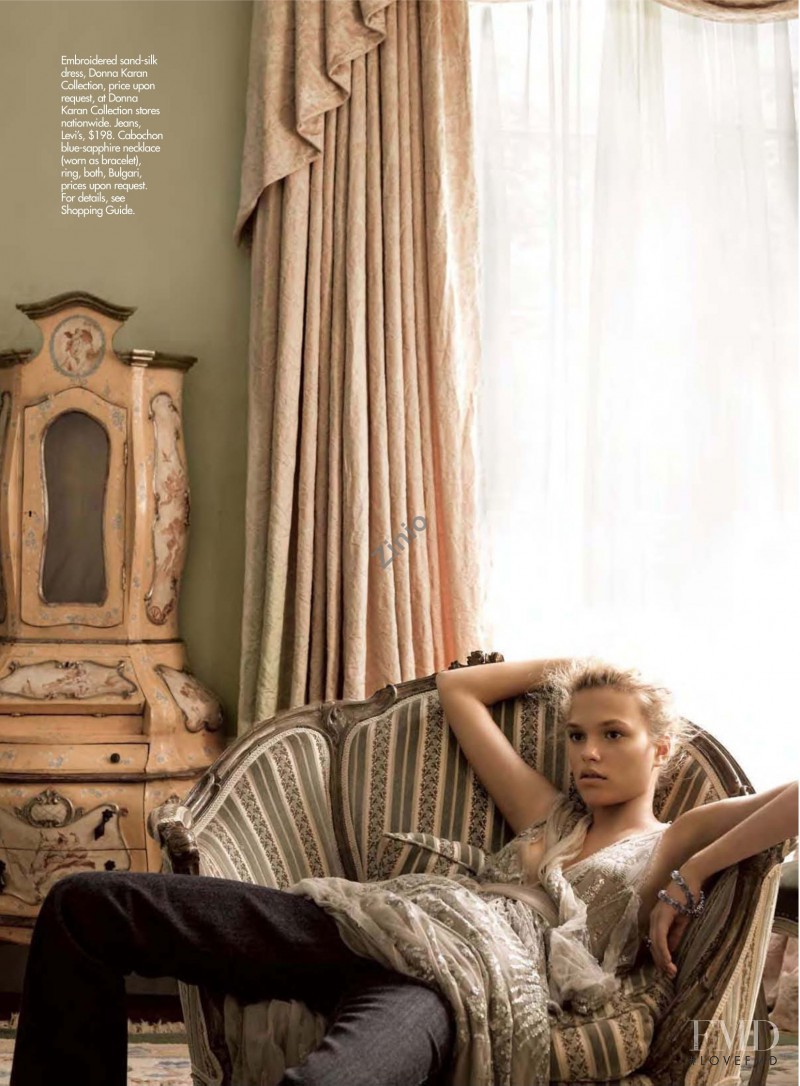 Katsia Domankova featured in Suite Dreams, December 2006