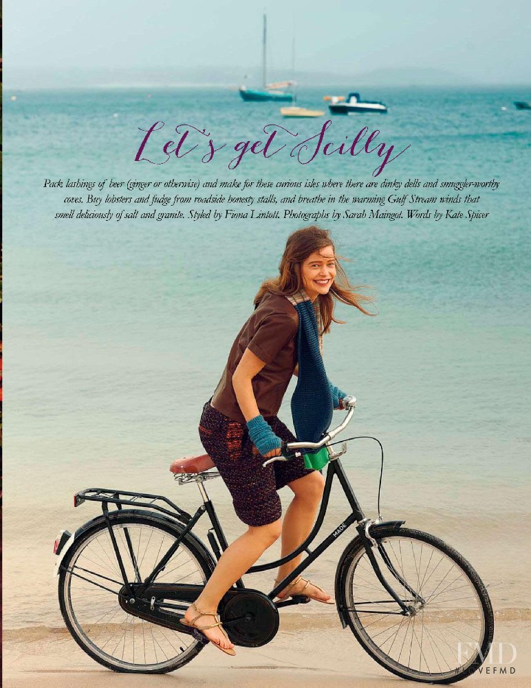 Liza Kei featured in Let\'s get Scilly, December 2012