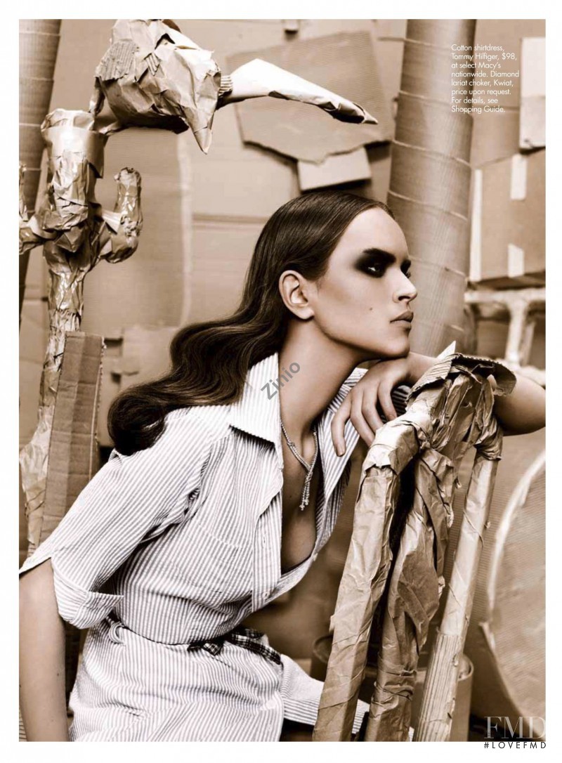 Iza Olak featured in American Beauty, February 2006