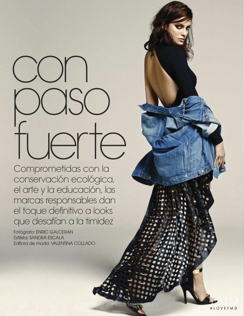 Alejandra Alonso featured in Con Paso Fuerte, February 2015