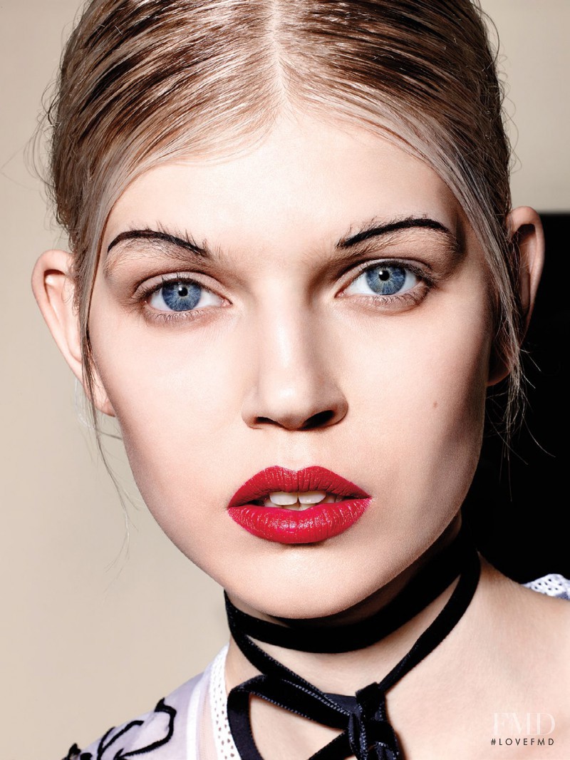 Ola Rudnicka featured in Beauty, February 2015