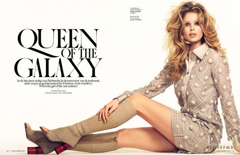 Doutzen Kroes featured in Queen of The Galaxy, March 2015