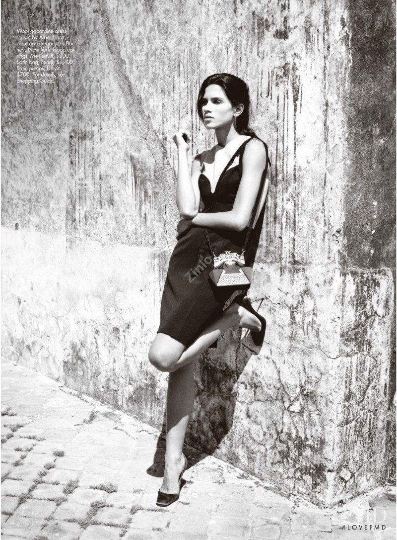 Raica Oliveira featured in Cinema Verite, July 2006
