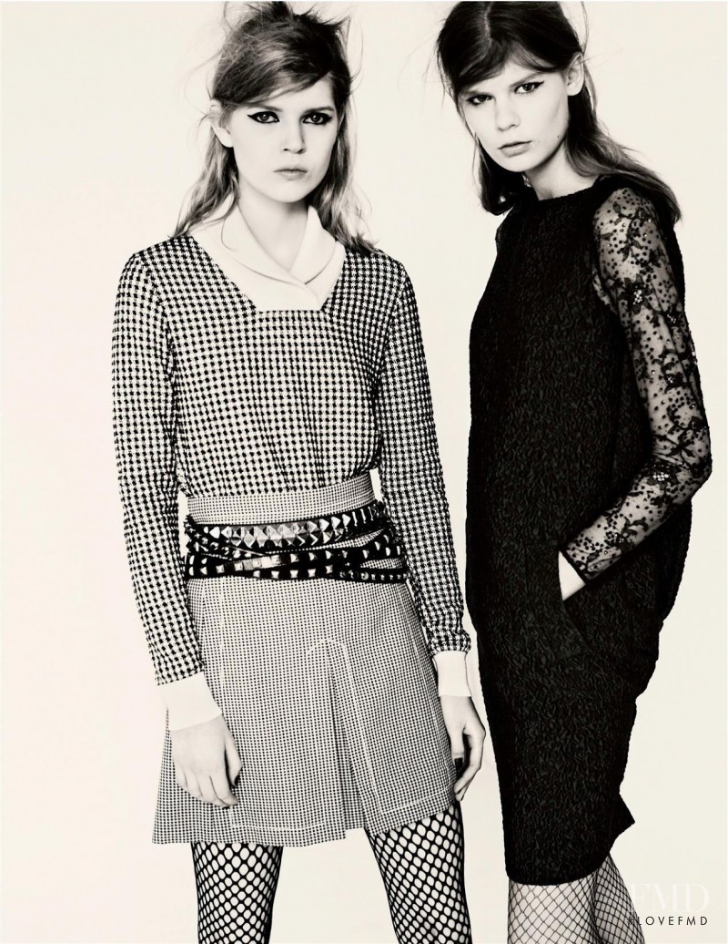 Ola Rudnicka featured in Nouvelle Vague, June 2015