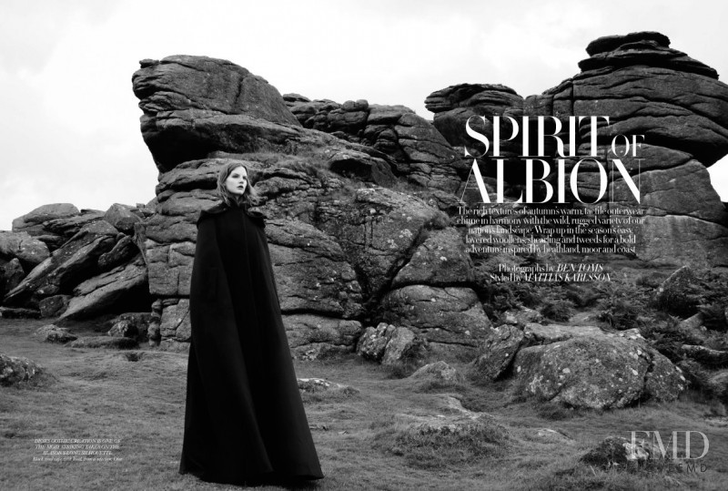 Sara Blomqvist featured in Spirit of Albion, October 2011