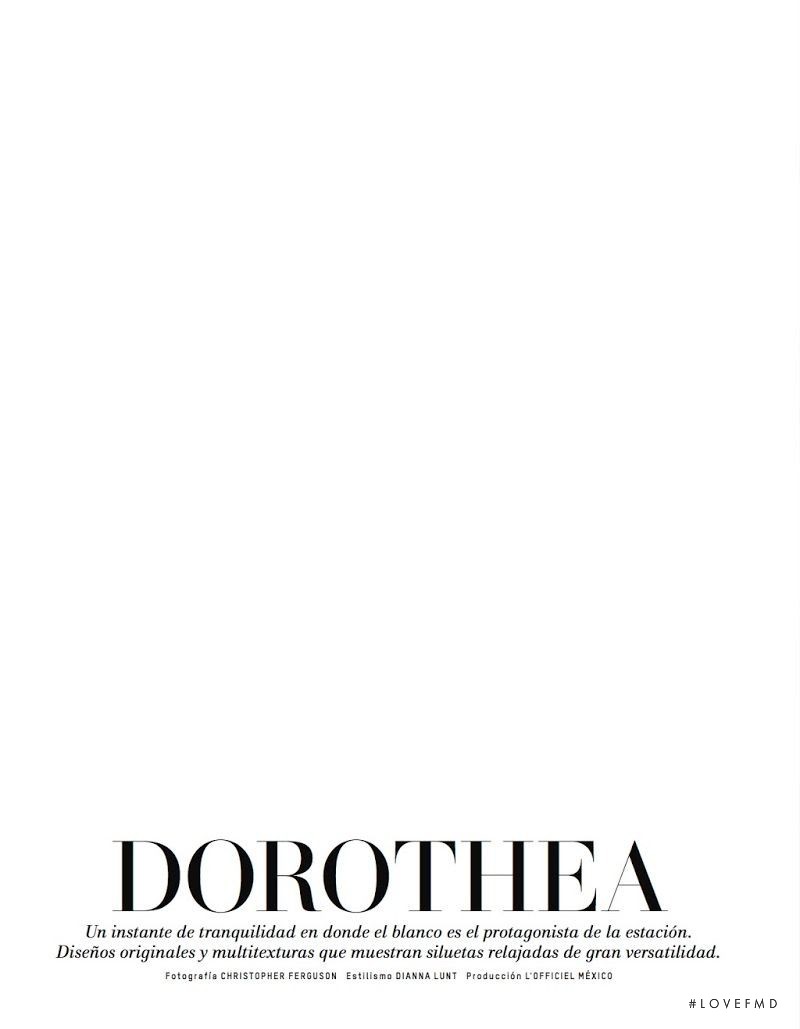 Dorothea, June 2015