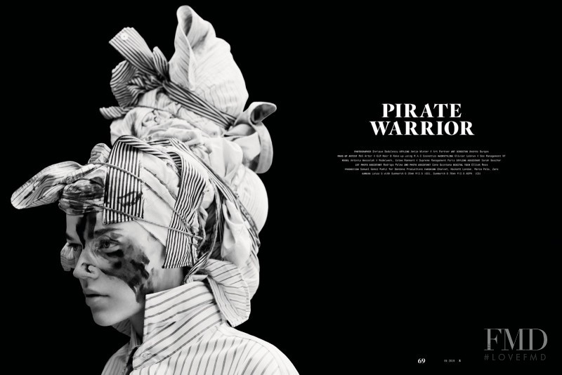Antonia Wesseloh featured in Pirate Warrior, June 2015