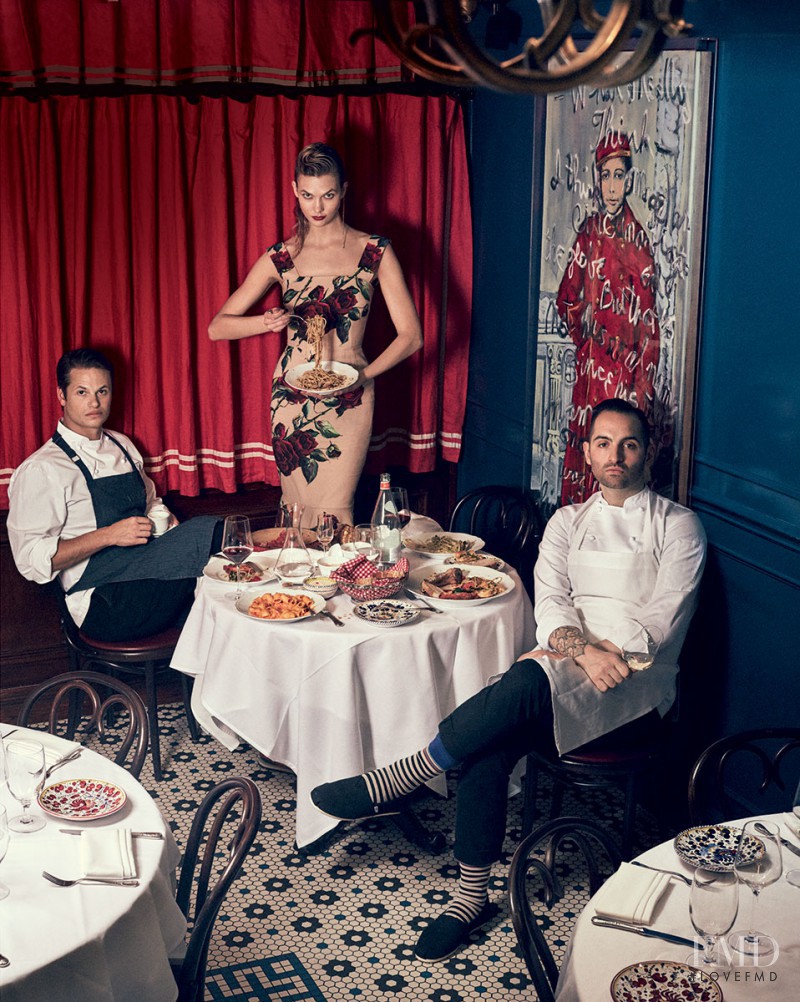 Karlie Kloss featured in Taste of the Town, March 2015
