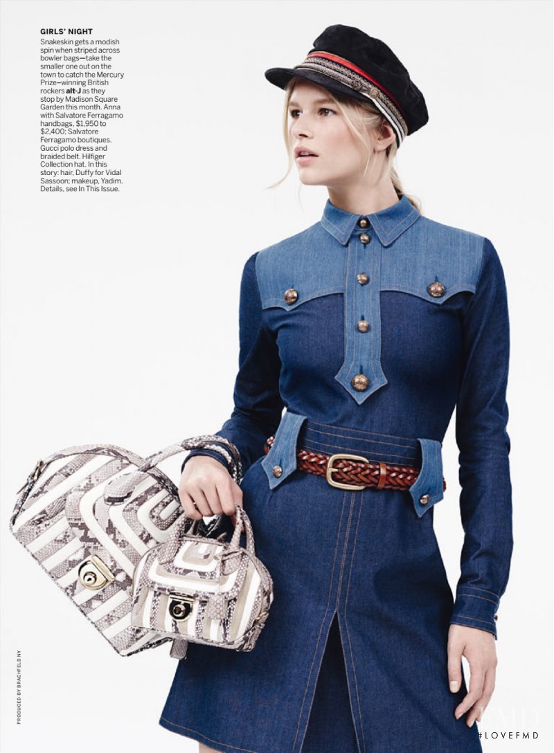 Anna Ewers featured in Holding Pattern, March 2015