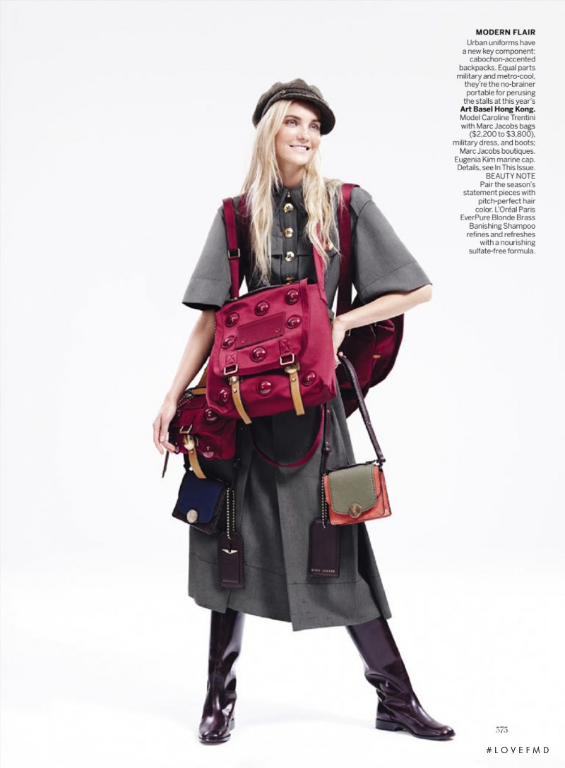 Caroline Trentini featured in Holding Pattern, March 2015