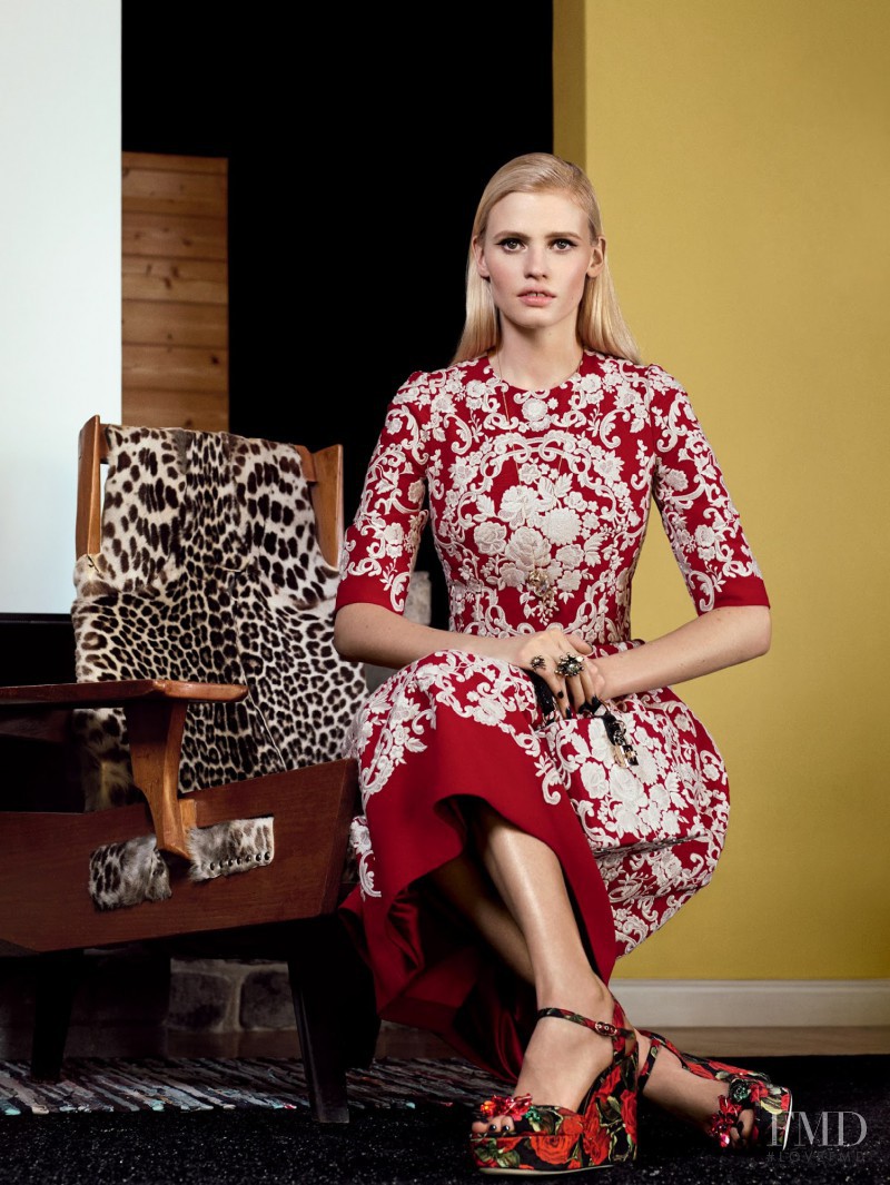 Lara Stone featured in Touch the Sky, March 2015