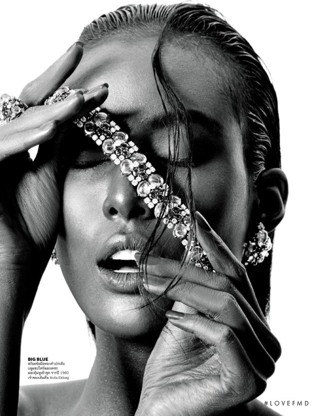 Si Tanwiboon featured in Vogue Bijoux: Screen Siren, March 2015