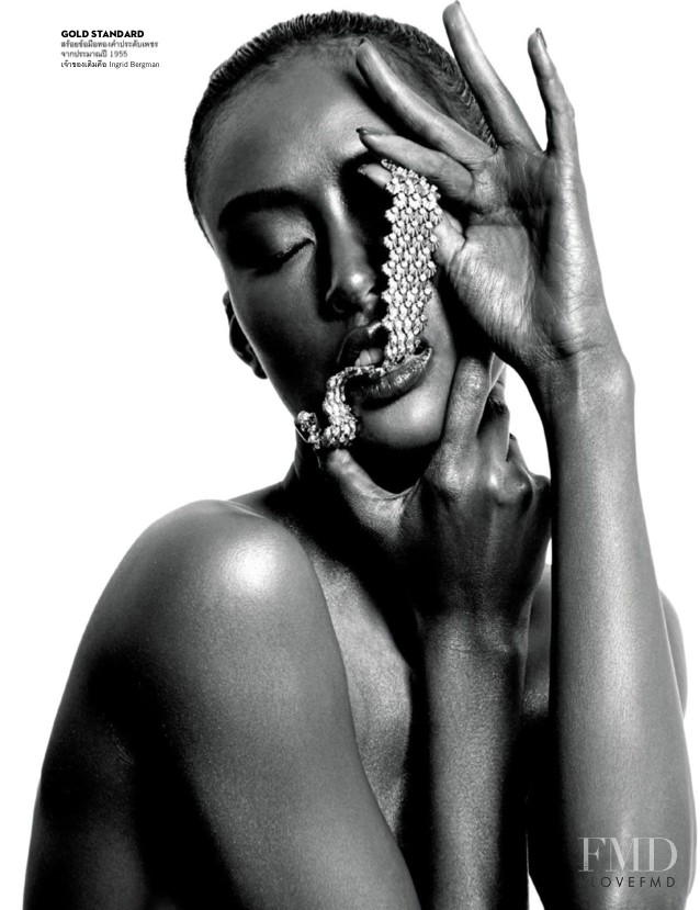 Si Tanwiboon featured in Vogue Bijoux: Screen Siren, March 2015