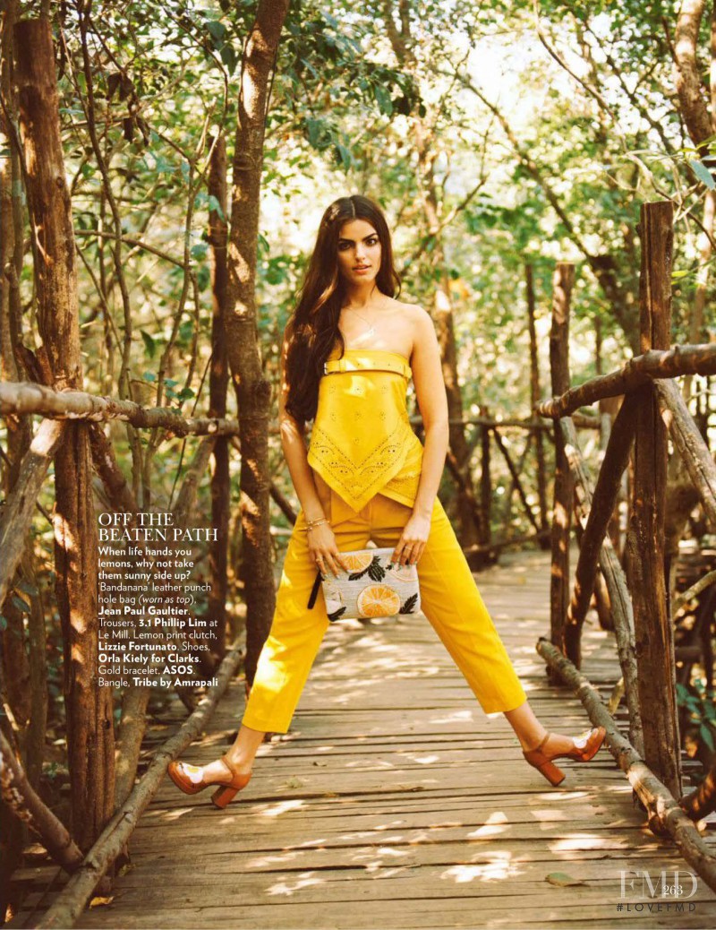 Liza Golden featured in It was all yellow, March 2015