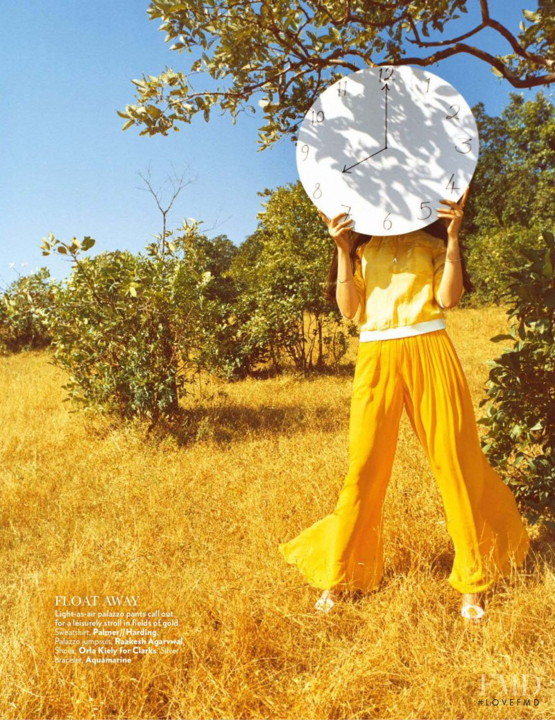 Liza Golden featured in It was all yellow, March 2015