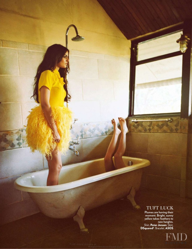 Liza Golden featured in It was all yellow, March 2015