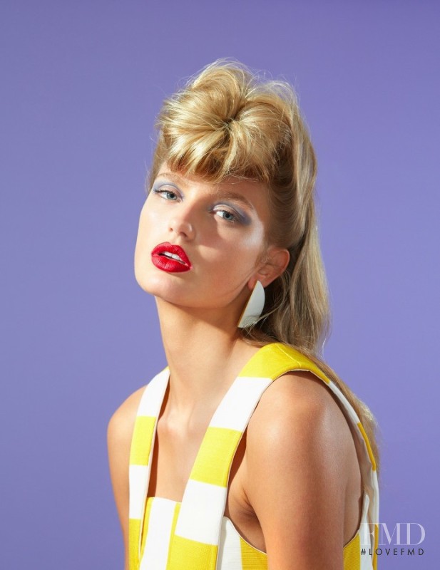 Romee Strijd featured in Grafisch en Groots, April 2015