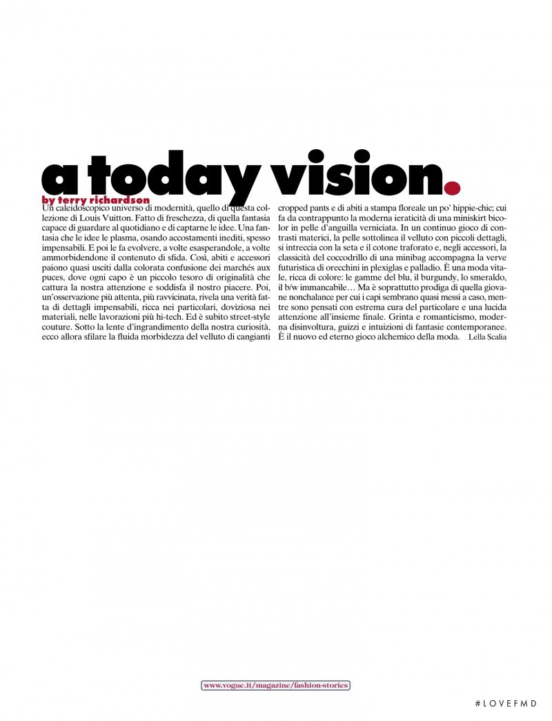 A Today Vision, March 2015