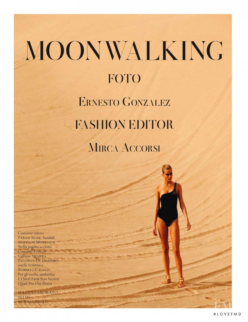 Tine Furre featured in Moonwalking, June 2010