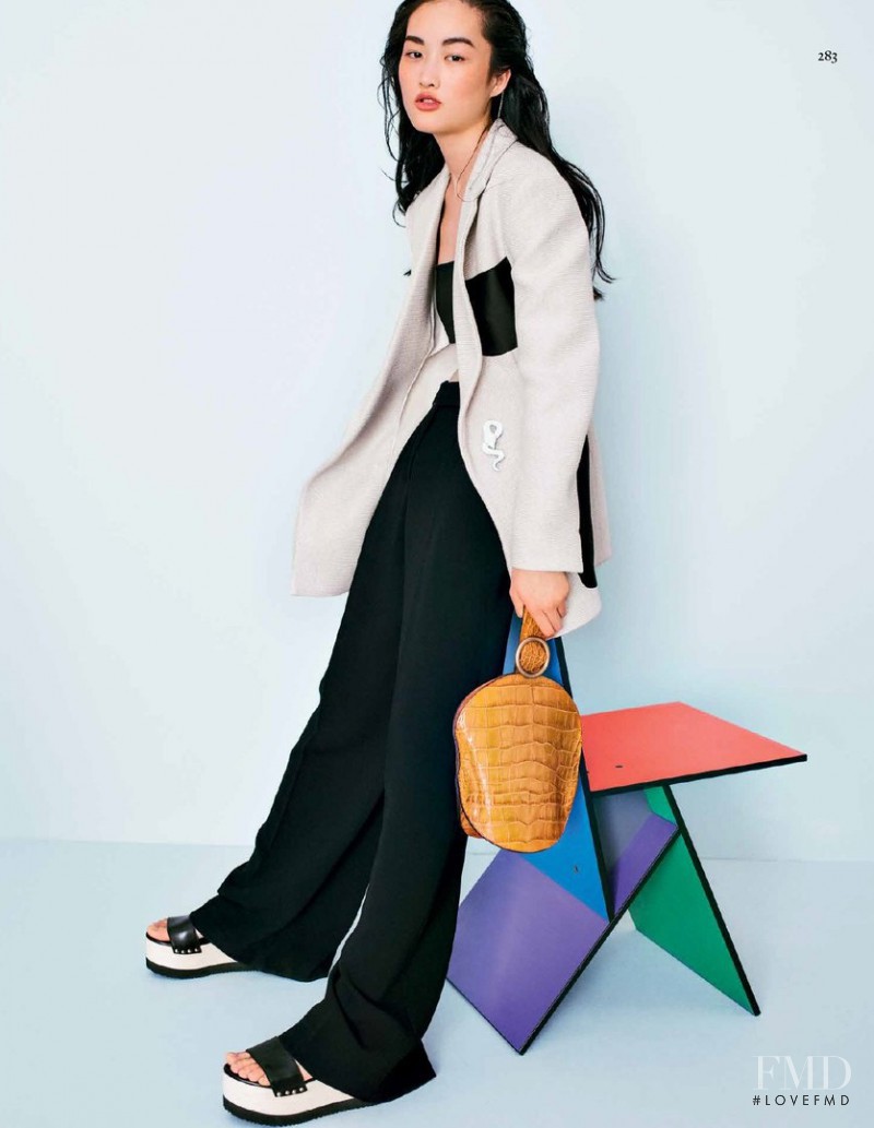 Jing Wen featured in A Touch of Color, May 2015